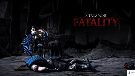 kitana mk x|mkx all fatalities on kitana.